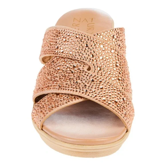 Naturalizer Rowena 2 Wedge Heel w/Rhinestones - 854-181 - Picture 2 of 7